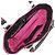 Bolsa de couro Loewe Amazona Preto Rosa - vista 9