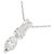 Autre Marque Collar de diamantes Pt900 Pt850 Plata - vista 3