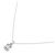 Autre Marque Diamantenhalskette Pt900 Pt850 Silber - Ansicht 2