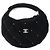Chanel AP4863 Velvet Pouch Negro Dorado