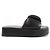 Sandali Miu Miu in pelle nera Nero