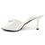 Prada 1XX657 Sandalen aus Leder Weiß - Ansicht 2