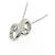 Autre Marque Platinum Diamond Necklace Silvery - view 4