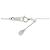 Autre Marque Platinum Diamond Necklace Silvery - view 5