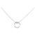 Autre Marque Collar Damiani D Side en oro blanco 750 y diamantes Plata