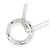 Autre Marque Collar Damiani D Side en oro blanco 750 y diamantes Plata - vista 4