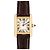 Cartier Tank LC YG Quartz Silber
