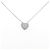 Autre Marque Collana di diamanti Au750 Argento
