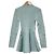 Autre Marque PLST Wholegarment Peplum Pullover Grün - Ansicht 3