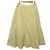 Gonna lunga a campana in twill stretch Theory Beige - vista 2