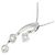 Autre Marque Collana di diamanti PT900 PT850 Argento - vista 4