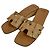 Hermès H-Motiv Keilabsatz-Sandalen aus Holz 36 Beige