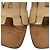 Hermès H-Motiv Keilabsatz-Sandalen aus Holz 36 Beige - Ansicht 10