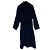 Autre Marque Abrigo largo de lana Style Deli LUXE Azul Azul marino - vista 3