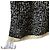 Chanel Icon Button Tweed Strickkleid Schwarz Weiß Beige Golden - Ansicht 5