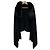 Autre Marque Capa de cashmere e pele de raposa FOXEY Preto