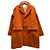 Autre Marque Abrigo de lana MACPHEE Naranja