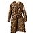 Max Mara THE CUBE Casaco longo de penas com capuz em nylon Marrom - vista 3
