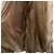 Max Mara THE CUBE Casaco longo de penas com capuz em nylon Marrom - vista 6