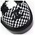 Chanel COCO Mark Sequined Plaid Pattern Tweed Ankle Boots Black - view 8