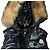 Moncler Nylon Daunenweste Schwarz - Ansicht 3