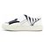 Baskets Tod's Noir Blanc - vue 2