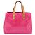 Louis Vuitton Reade Monogram Vernis PM Rose - vue 2
