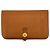 Hermès Hermes Dogon Compact Leather Braun
