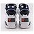 Autre Marque Sneakers Nike AIR JORDAN 6 RETRO Synthetic Bianco Blu chiaro - vista 3