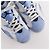 Autre Marque Sneakers Nike AIR JORDAN 6 RETRO Synthetic Bianco Blu chiaro - vista 4