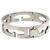 Gucci G Logo Cutout Silver 925 Armband Silber