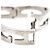 Gucci G Logo Cutout Silver 925 Armband Silber - Ansicht 3