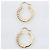 Autre Marque Pendientes de diamantes Au750 Dorado - vista 4