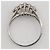 Autre Marque Anello in platino Pt850 e diamanti Argento - vista 3