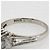Autre Marque Anello in platino Pt850 e diamanti Argento - vista 6