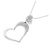 Autre Marque Collar de oro blanco Au750 y diamantes Plata - vista 3