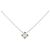 Autre Marque Collar de platino y diamantes Plata
