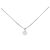 Autre Marque Collar de Pt900 y diamantes Plata