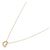 Autre Marque Au750 Herz-Diamant-Halskette Golden - Ansicht 2