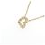 Autre Marque Au750 Herz-Diamant-Halskette Golden - Ansicht 3