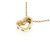 Autre Marque Au750 Herz-Diamant-Halskette Golden - Ansicht 4