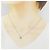 Autre Marque Au750 Herz-Diamant-Halskette Golden - Ansicht 6