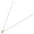 Autre Marque Collana K10 Pink Gold Diamond Rosa - vista 2