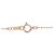 Autre Marque Collana K10 Pink Gold Diamond Rosa - vista 5
