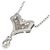 Autre Marque Collana di diamanti Pt900 Pt850 Argento - vista 4