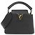 Bolsa Louis Vuitton Capucines MINI Taurillon 2way Preto