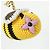 Charm per borsa Louis Vuitton Monogram D'oro Giallo - vista 2