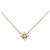 Autre Marque Collar de diamantes Au750 Dorado