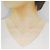 Autre Marque Collar de diamantes Au750 Dorado - vista 6