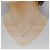 Autre Marque Collana di diamanti PT900 PT850 Argento - vista 6